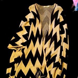 Aztec cardigan/poncho
